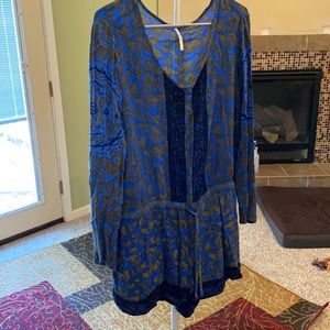 Free people romper shorts